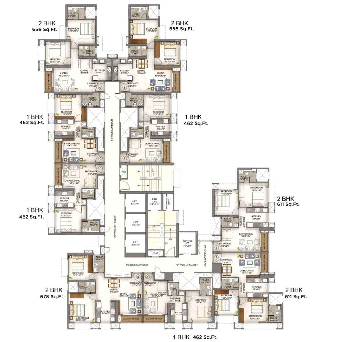 Ashar-Axis-Floor-Plan-Master-Layout